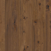 Ladda upp bild till gallerivisning, 3-skikts trägolv Ek Antique Brown Canyon 15x300x2750