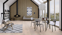 Ladda upp bild till gallerivisning, 3-skikts trägolv Ek Pearl Traditional 15x300x2750