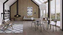 Indlæs billede til gallerivisning 3-skikts trägolv Ek Grey Pepper Animoso 14x209x2200
