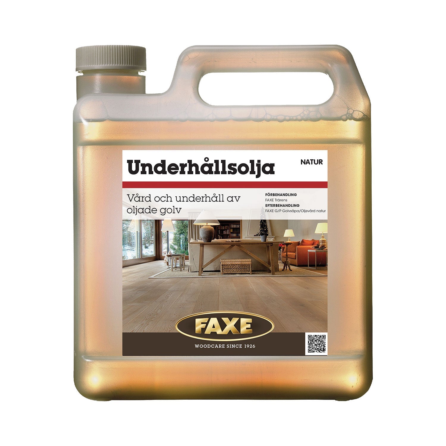 FAXE Underhållsolja Natur 2,5 L