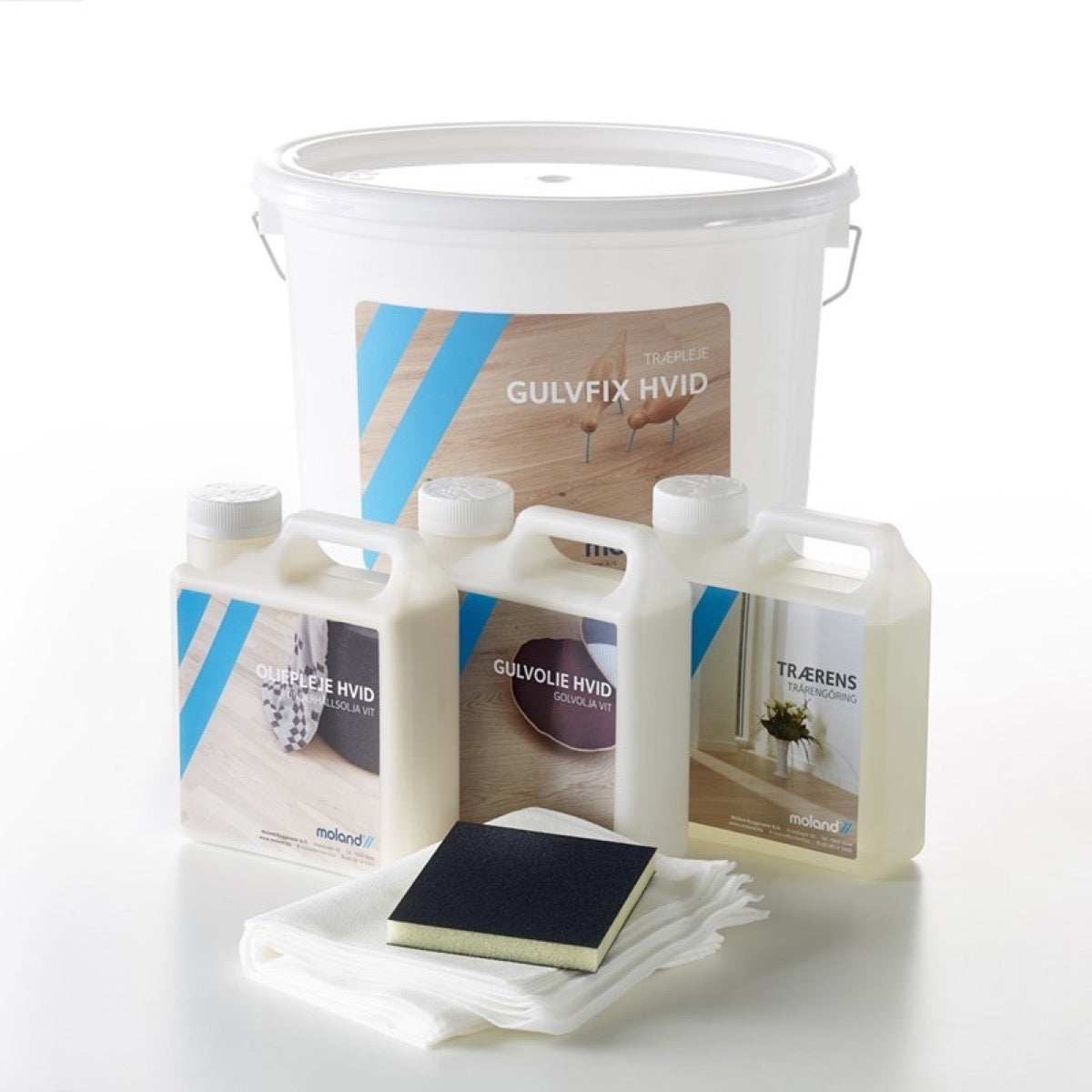 Moland Gulvfix Vit