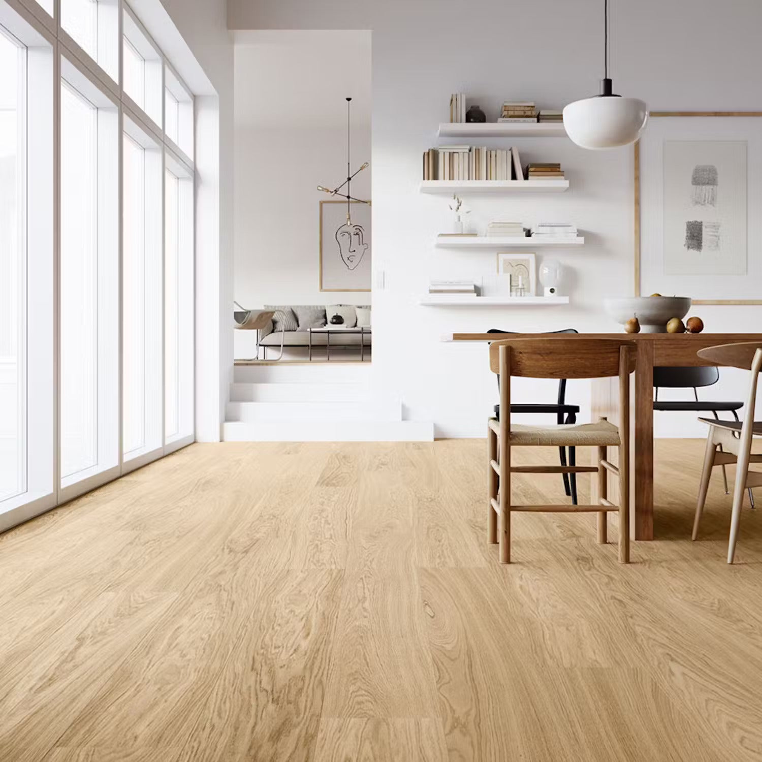 Moland Super Ek Wideplank Mitchell Natural Oak - bild 2