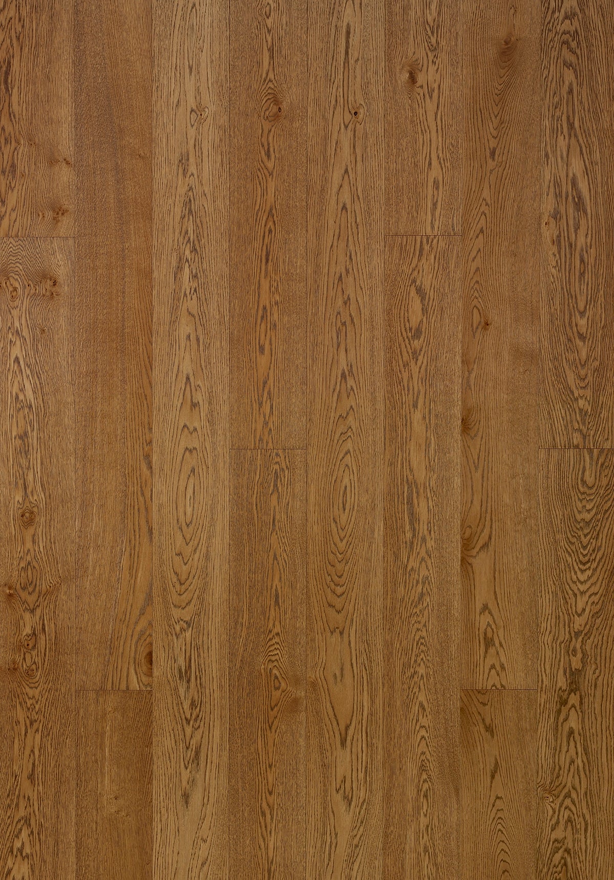 Timberwise ek Cognac. Sortering är inte angiven. Vägledande prov; ytbehandling och plankmått är inte verifierade.