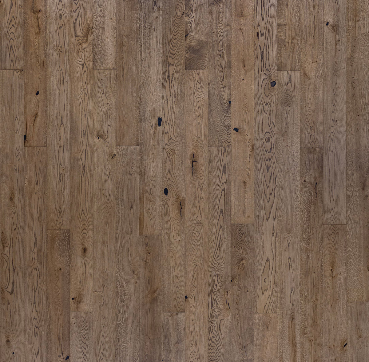 Timberwise ek Mocca – bilden visar Vintage / Rustik, borstad / oljevaxad. Vägledande prov; annan vald sortering eller yta kan avvika.
