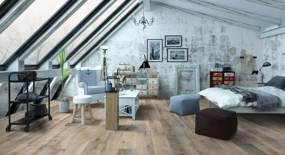 NQD Parkettgolv Oak North Sea 5G 14x190x1900 - bild 2