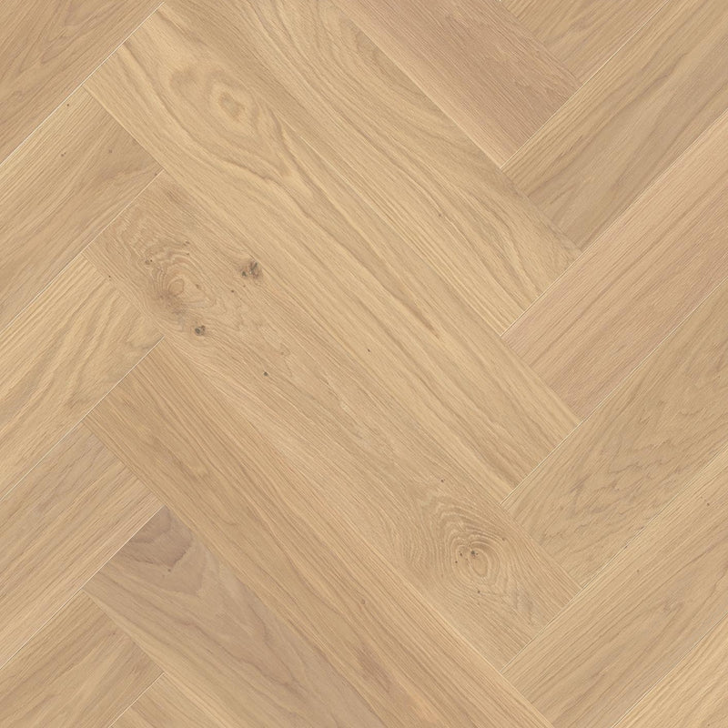 BOEN 3-skikts trägolv Ek Vit Adagio (oborstad) 14x138x690 (B-plank)