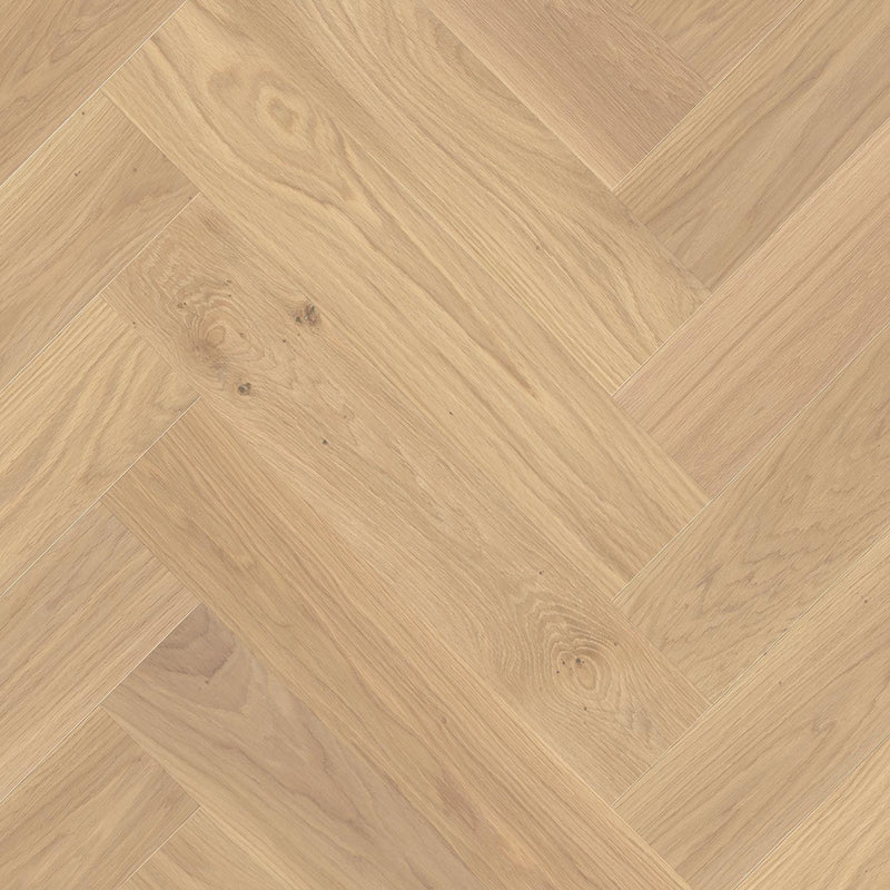 BOEN 3-skikts trägolv Ek Vit Adagio (oborstad) 14x138x690 (A-plank)