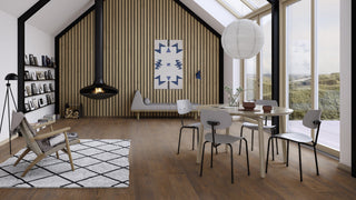 BOEN 3-skikts trägolv Ek Antique Brown Espressivo 14x209x2200 - bild 2