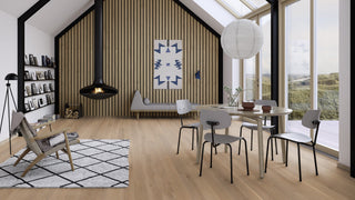 BOEN 3-skikts trägolv Ek Sand Animoso (Plank 138) 14x138x2200 - bild 2